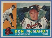 1960 Topps #189 Don McMahon Milwaukee Braves
