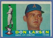 1960 Topps #353 Don Larsen Kansas City Athletics