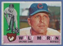 1960 Topps #74 Walt Moryn Chicago Cubs