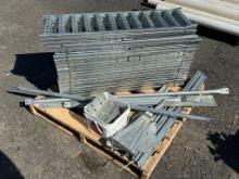 Assorted Brock Parthenon Low Floor Supports, Safety Cage Parts, Etc.