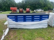 Steelman 10' 25 Drawer Work Bench (Blue)