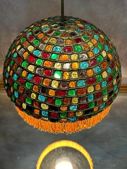Vintage Mosaic Hanging Light