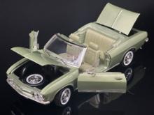 1969 Chevy Corvair Monza Convertible in Green Diecast Model