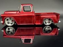 1955 Chevy Stepside Pickup Truck in Red