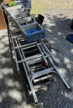 Lot of Double Step Ladder Aluminum