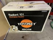 TOYOSET Radiant 101 portable heater