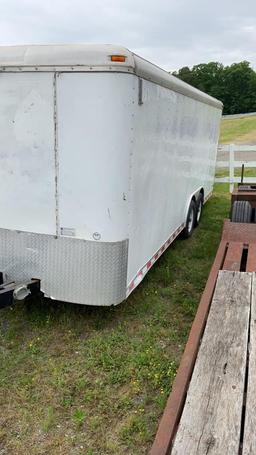 20 foot pace enclosed trailer