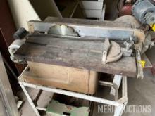 Craftsman table saw on cart