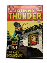 JOHNNY THUNDER 1 WESTERN BLONDE RED DRESS DC COMICS 1973