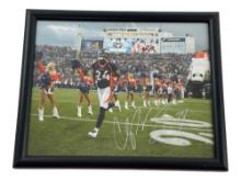 VINTAGE SIGNED PHOTO BY CHAMP BAILEY NFL FOOTBAL DENVER