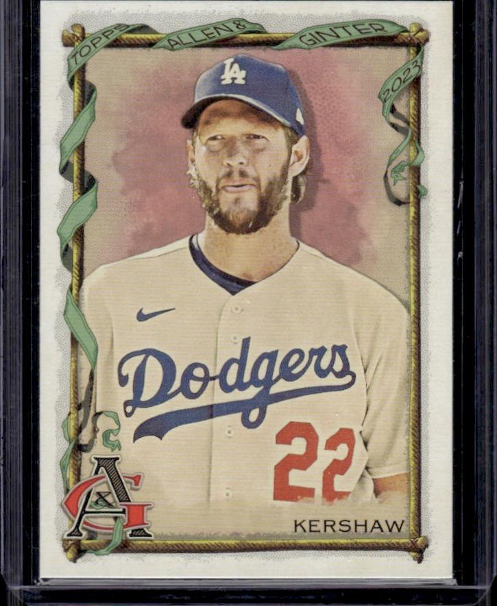 Clayton Kershaw 2023 Topps Allen and Ginter #91