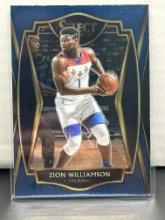 Zion Williamson 2020-21 Panini Select Premier Level Blue #126