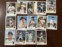 Lot of 14 Topps Heritage MLB Cards - Altuve, Hendricks, Ramirez