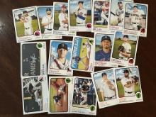Lot of 17 MLB Topps Heritage Cards