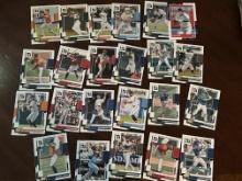 Lot of 23 Panini Donruss MLB Cards - Jazz, Altuve, Ozzie Smith, Abreu, Rod Carew
