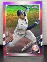 Gleyber Torres 2021 Topps Chrome Pink Refractor #137