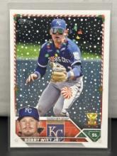 Bobby Witt Jr. 2023 Topps Holiday Rookie Cup Lights Short Print #H102