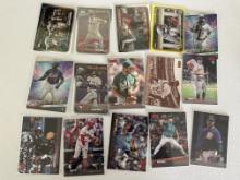 Lot of 15 MLB Cards - Hoskins Black Foil, Greene, Stanton Red Foil, Yelich Red