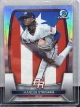 Marcus Stroman 2023 Bowman Chrome Flag Variation (#362/499) Refractor #WBC-73