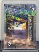 Aaron Rodgers 2023 Panini Mosaic Moments in Time No Huddle Disco Prizm Insert Parallel #MT-20