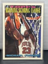 Michael Jordan 1993-94 Topps Scoring Leaders #384