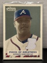 Andruw Jones 2006 Bowman Heritage Pieces of Greatness Game Worn Jersey Patch #PG-AJ2