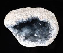 Fine Celestine Geode Mineral