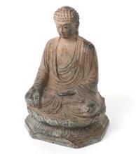 Seated Bronze Varada Mudra Buddha