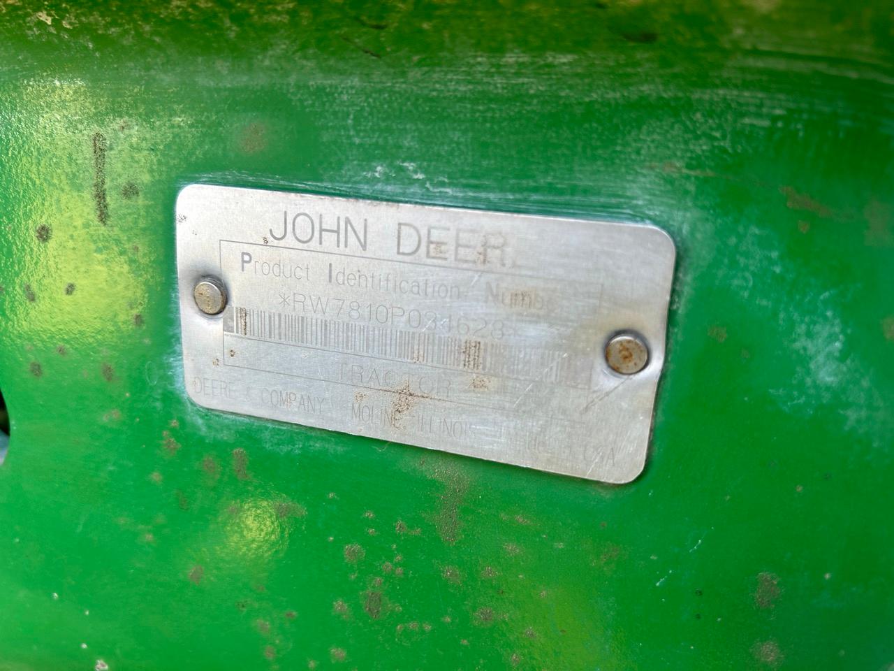 2000 John Deere  7810