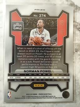 2023 Prizm Red Pulsar SP Norman Powell #274 /299