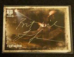 Andrew Lincoln (Rick Grimes) autographed card w/coa