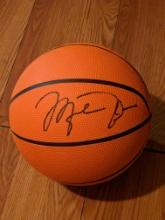 Michael Jordan autographed basketball with coa