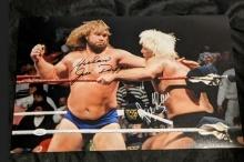 Ric Flair autographed 11x17 photo with JSA COA/witnessed