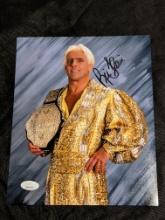 Ric Flair autographed 8x10 photo with JSA COA/witnessed