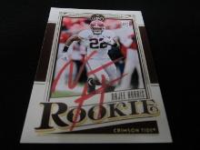 Najee Harris Signed Trading Card RC Direct COA