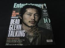 Steven Yeun Signed 8x10 Photo Heritage COA