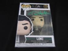 Tom Hiddleston signed Funko Pop COA