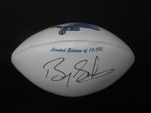 BARRY SANDERS SIGNED LIONS FOOTBALL COA