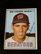 1967 Topps #27 Bob Saverine