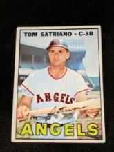 Vintage 1967 Topps #343 Tom Satriano California Angels Vintage Baseball Card