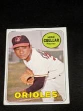 1969 Topps #453 Mike Cuellar Baltimore Orioles Vintage Baseball Card
