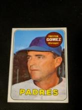 1969 Topps #74 Preston Gomez Vintage San Diego Padres Baseball Card