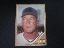 1962 TOPPS #12 HARRY CRAFT COLTS MGR