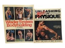 Lot of 2 Books - The Welder System of Bodybuilding 1983 & Unleashing the Wild Physique 1984