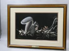 Tommy Humphrey Leaving Sign Squirrels Ltd Ed Lithograph