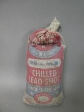 Vintage Lawrence Brand 25lbs Chilled Lead Shot in Original Bag