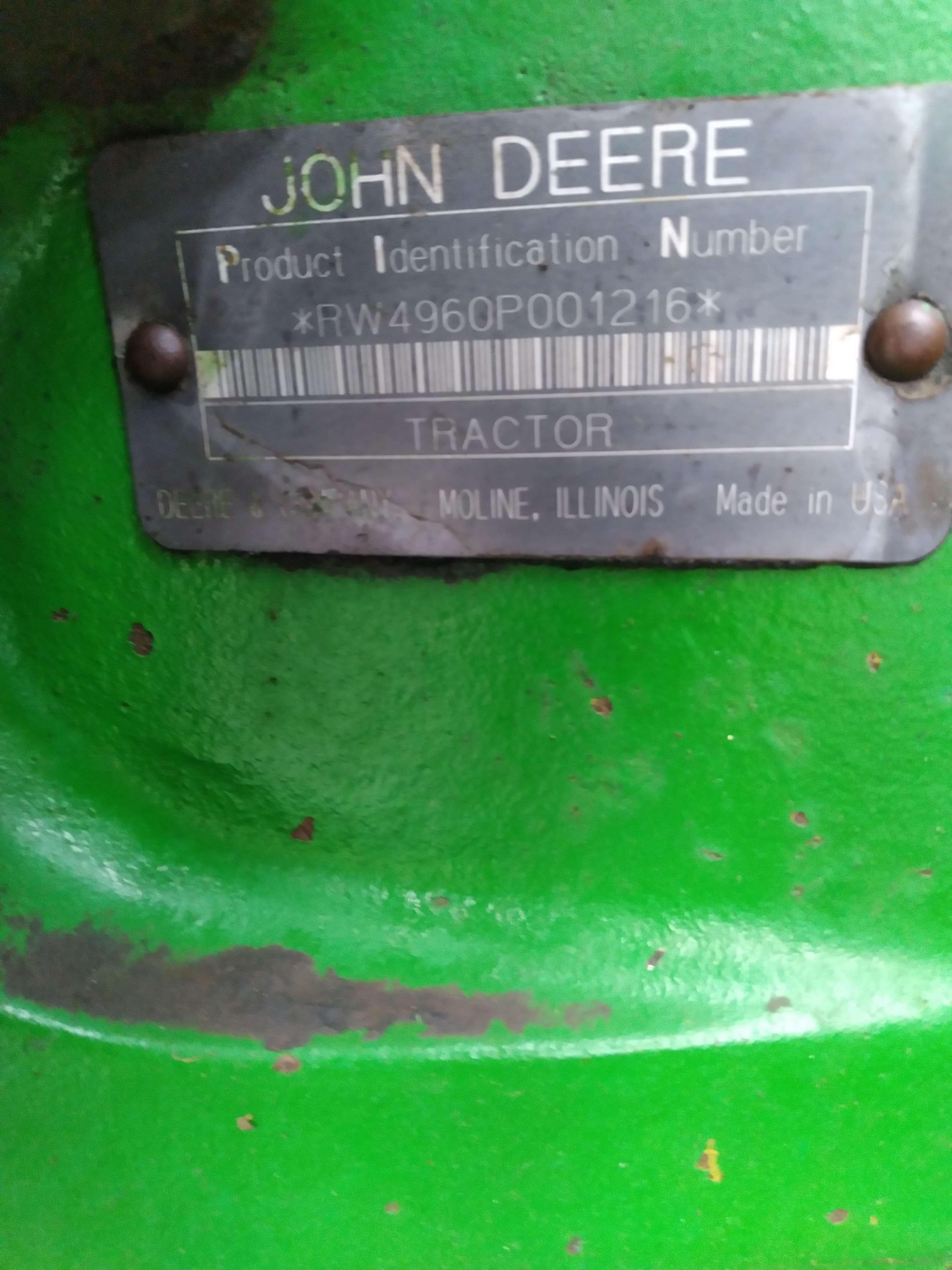 1993 John Deere 4960