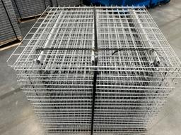 Pallet Rack Wire Deck 42" X 46" Outside Waterfall