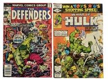 Rare Vintage Marvelâ€™s Hulk and The Defenders Comic Books