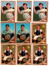 1962 Topps Baseball, LA Angels